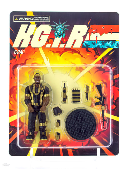 Kool G Rap Black Action Figure