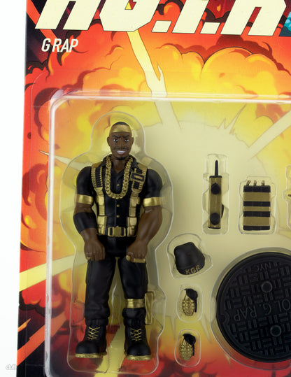 Kool G Rap Black Action Figure