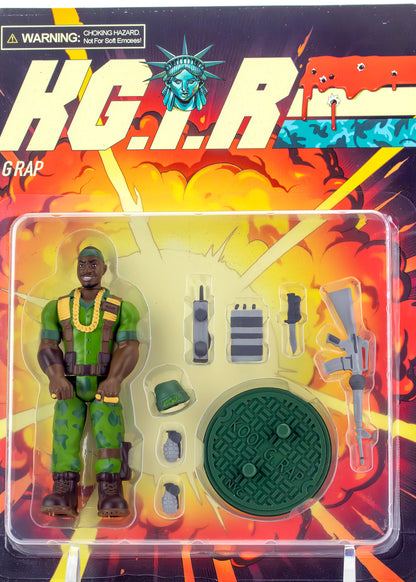 Kool G Rap Green Action Figure